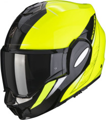 Casca Moto Flip-Up Exo-Tech Primus Neon Yellow/Black