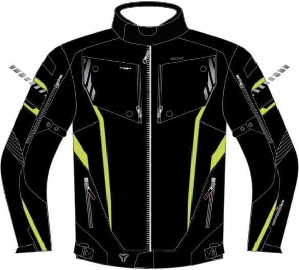 Geaca Moto Textila Avatar 2 Fluo
