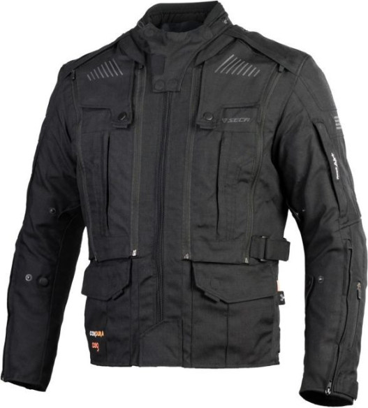 Geaca Moto Textila Strada Evo Black