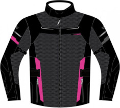 Geaca Textila Dama Orkan Black/Fuchsia