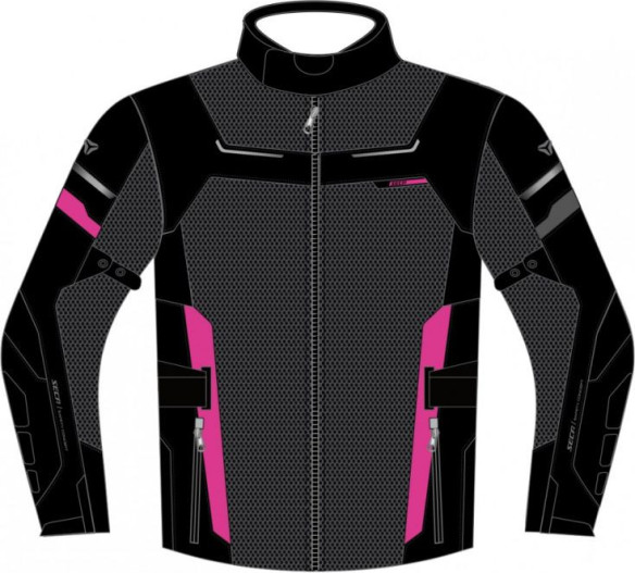 Geaca Textila Dama Orkan Black/Fuchsia