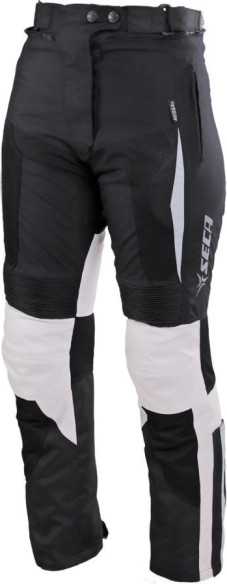 Pantaloni Moto Textili Dama Hybrid 2 Gray