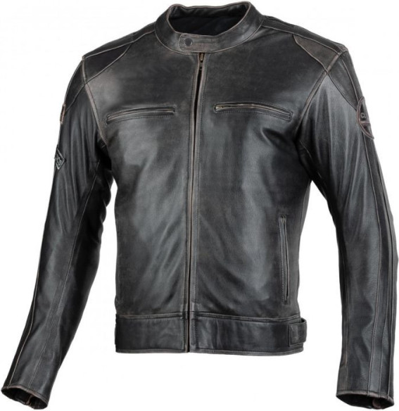 Geaca Moto Piele Aviator II Vintage Black