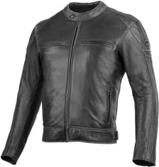 Geaca Moto Piele Aviator II Washed Gray