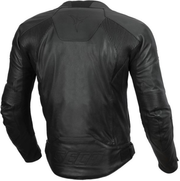 Geaca Moto Piele Monza II Perforated Black D3O