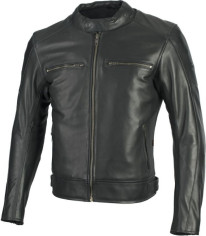 Geaca Moto Piele Bonneville Black