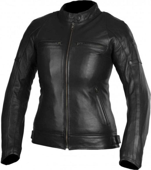 Geaca Moto Piele Dama Bonneville Black