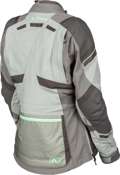 Geaca Moto Textila Dama Artemis Gray/Wintermint