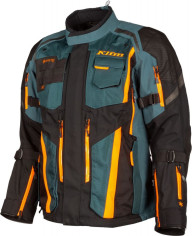 Geaca Moto Textila Badlands Pro Petrol/Strike Orange
