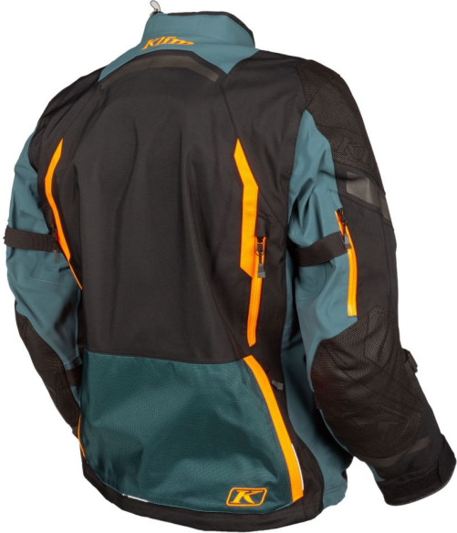 Geaca Moto Textila Badlands Pro Petrol/Strike Orange