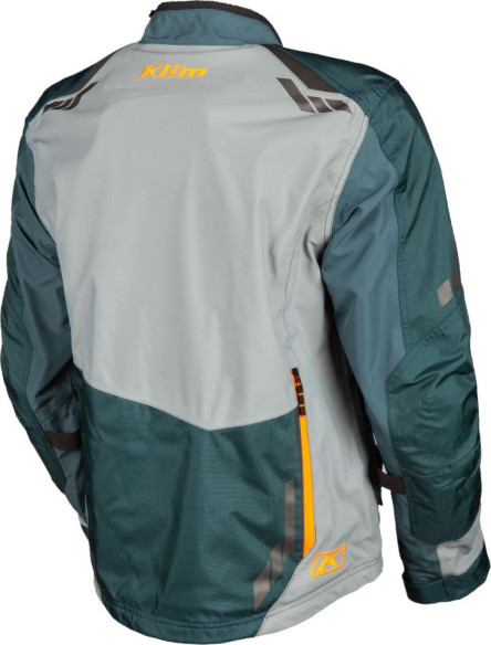 Geaca Moto Textila Carlsbad Petrol/Strike Orange