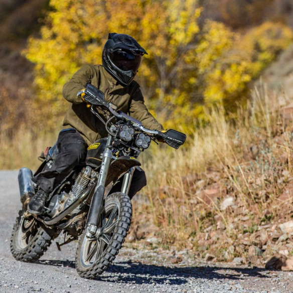 Geaca Moto Textila Drifter Green