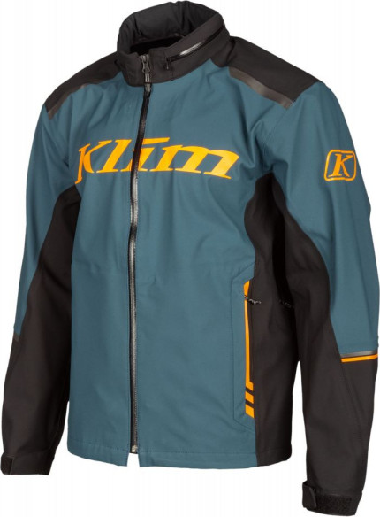 Geaca Moto Textila Enduro S4 Petrol/Strike Orange