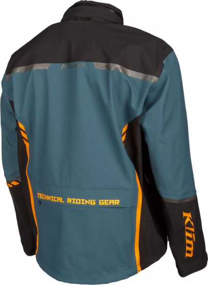 Geaca Moto Textila Enduro S4 Petrol/Strike Orange