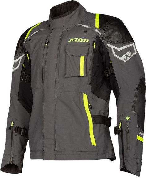 Geaca Moto Textila Kodiak Asphalt/Hi/Vis