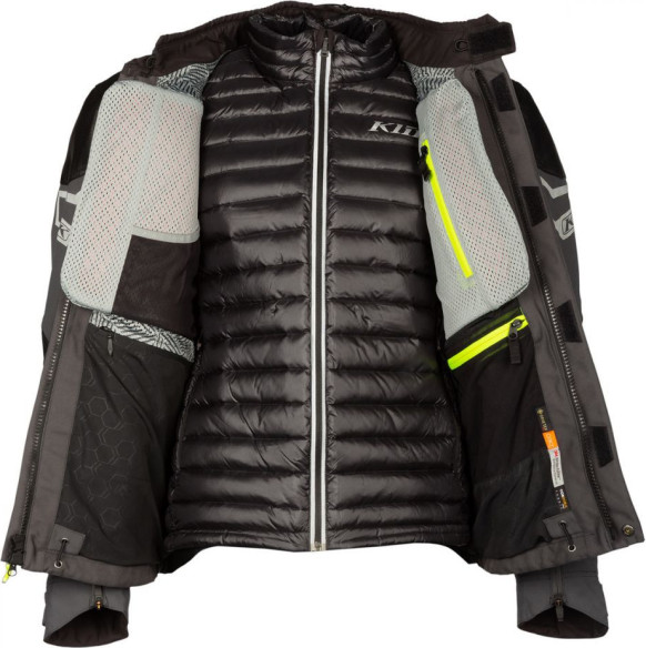 Geaca Moto Textila Kodiak Asphalt/Hi/Vis