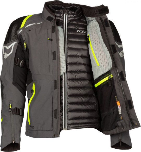 Geaca Moto Textila Kodiak Asphalt/Hi/Vis