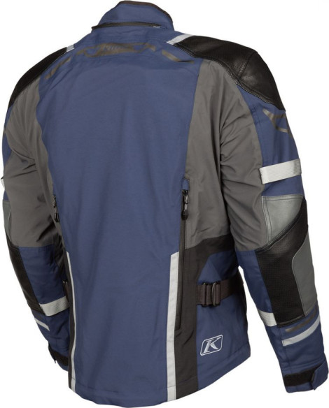 Geaca Moto Textila Kodiak Navy Blue/Monument Gray