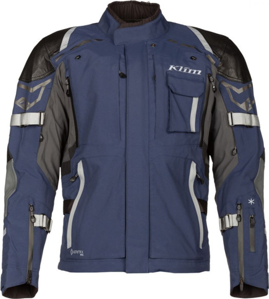 Geaca Moto Textila Kodiak Navy Blue/Monument Gray