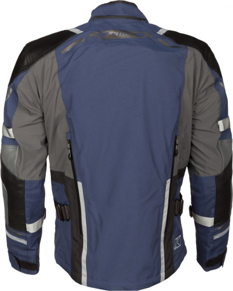 Geaca Moto Textila Kodiak Navy Blue/Monument Gray