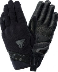 Manusi Moto Piele/Textile X-Stretch Black