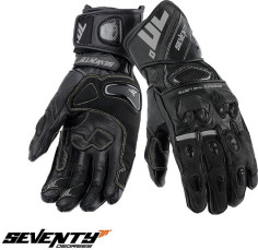 Manusi Moto Piele SD-R12 Black