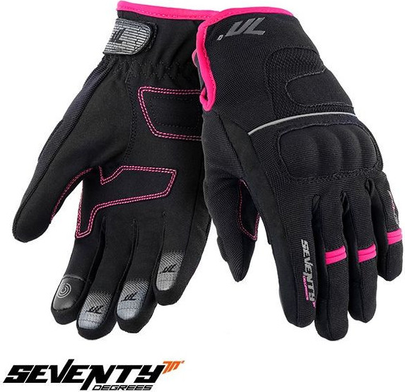 Manusi Moto Textile Dama SD-C45 Black/Pink