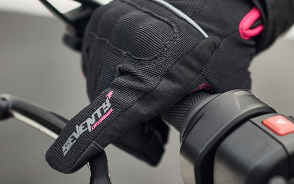 Manusi Moto Textile Dama SD-C45 Black/Pink