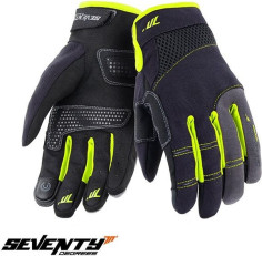 Manusi Moto Textile Dama SD-C50 Black/Yellow