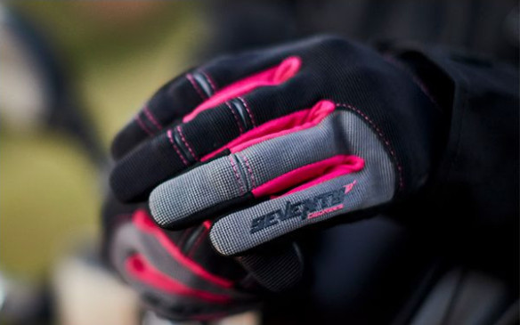 Manusi Moto Textile Dama SD-C50 Black/Pink