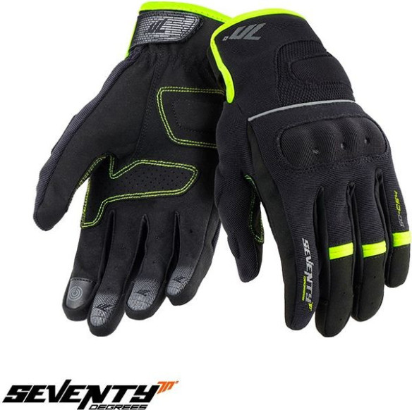 Manusi Moto Textile SD-C54 Black/Yellow