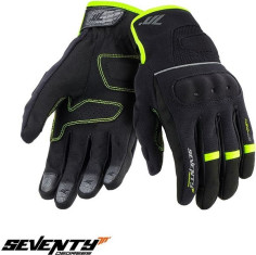Manusi Moto Textile Dama SD-C56 Black/Yellow