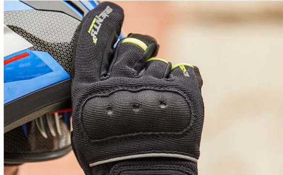 Manusi Moto Textile Dama SD-C56 Black/Yellow