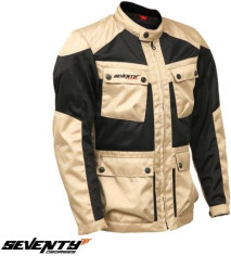 Geaca Moto Textila SD-JC30 Black/Beige