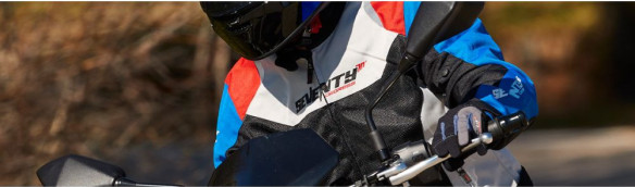 Geaca Moto Textila Dama SD-JR50 Black/Red/Blue
