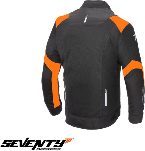 Geaca Moto Textila SD-JR52 Black/Orange