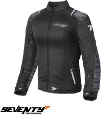 Geaca Moto Textila Dama SD-JR54 Black/Camouflage