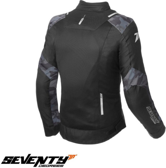 Geaca Moto Textila Dama SD-JR54 Black/Camouflage
