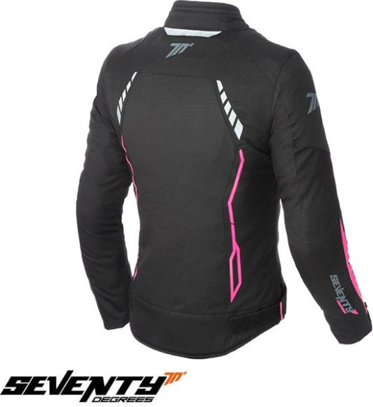 Geaca Moto Textila Dama SD-JR67 Black/Pink