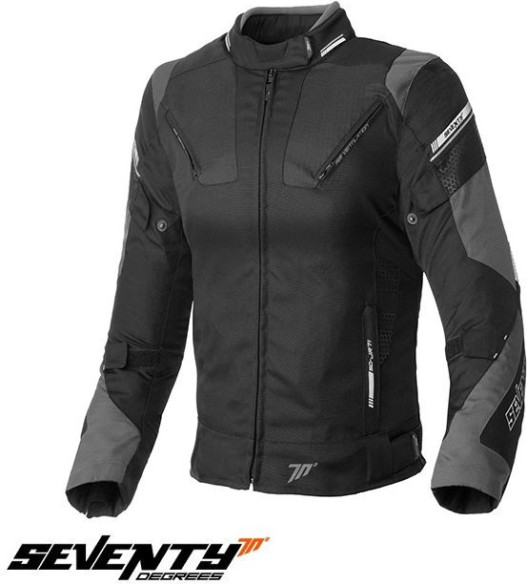 Geaca Moto Textila Dama SD-JR71 Black/Gray