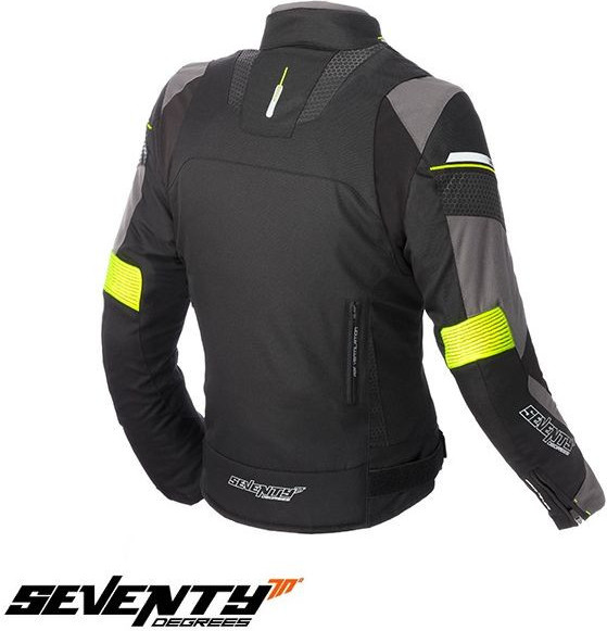 Geaca Moto Textila Dama SD-JR71 Black/Yellow