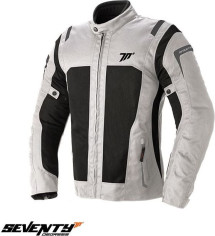 Geaca Moto Textila SD-JT44 White Ice/Black
