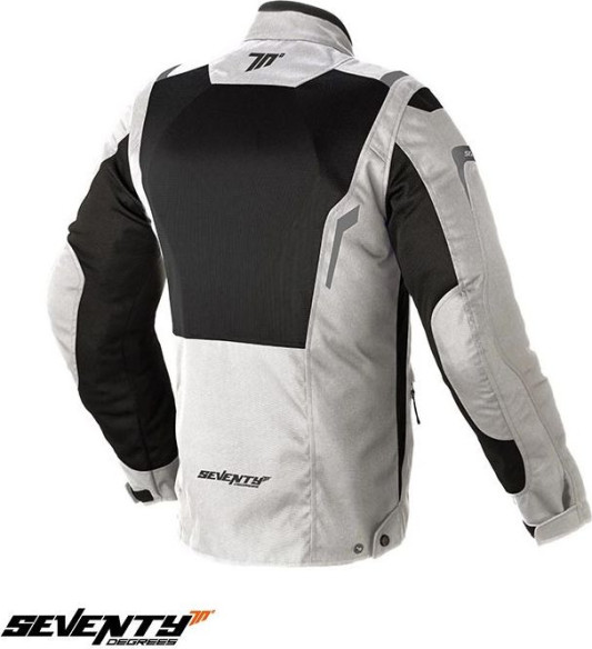 Geaca Moto Textila SD-JT44 White Ice/Black