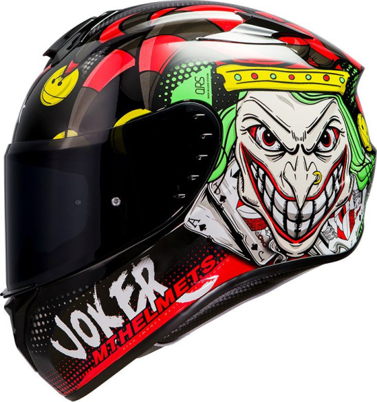 Casca Moto Full-Face Targo Joker A1 Gloss Black