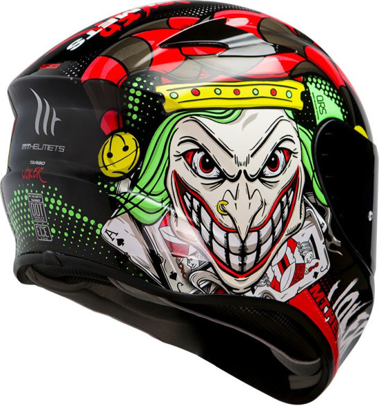 Casca Moto Full-Face Targo Joker A1 Gloss Black