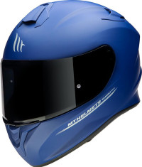 Casca Moto Full-Face Targo Solid A7 Blue Matt