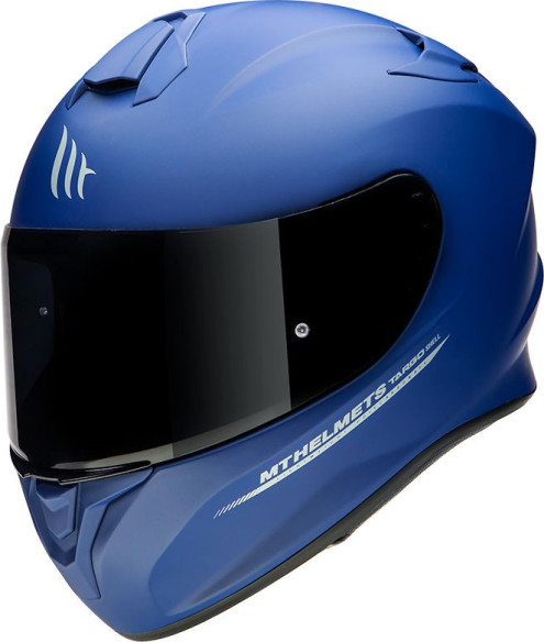 Casca Moto Full-Face Targo Solid A7 Blue Matt