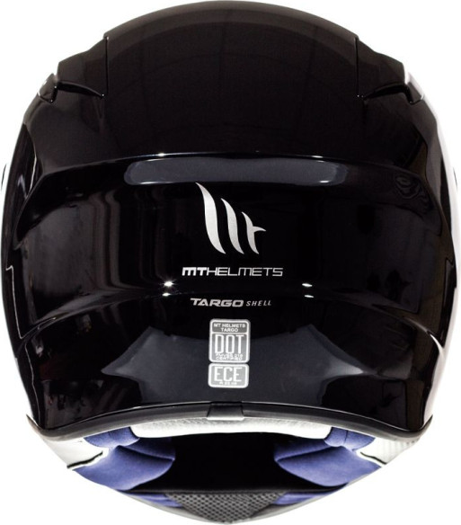 Casca Moto Full-Face Targo Solid A1 Gloss Black