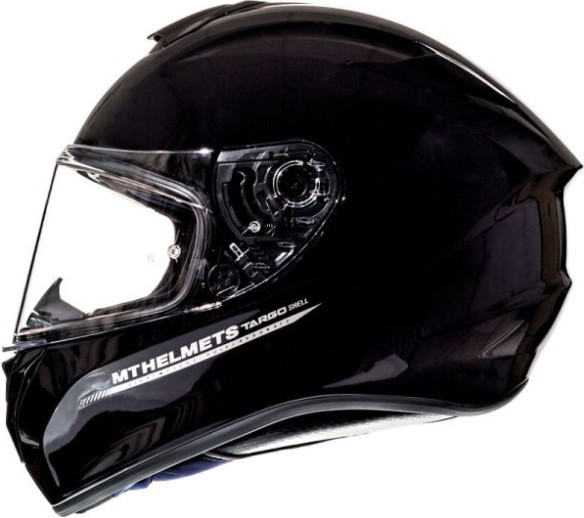 Casca Moto Full-Face Targo Solid A1 Gloss Black