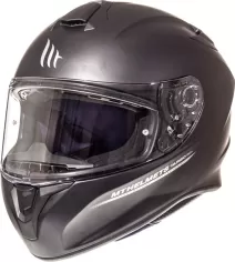 Casca Moto Full-Face Targo Solid A1 Matt Black